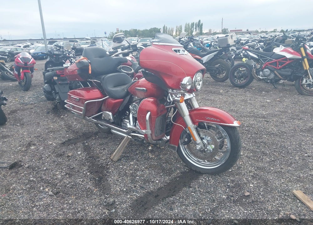 2014 HARLEY-DAVIDSON FLHTCU ULTRA CLASSIC ELECTRA GLD VIN: 1HD1FCM13EB620195