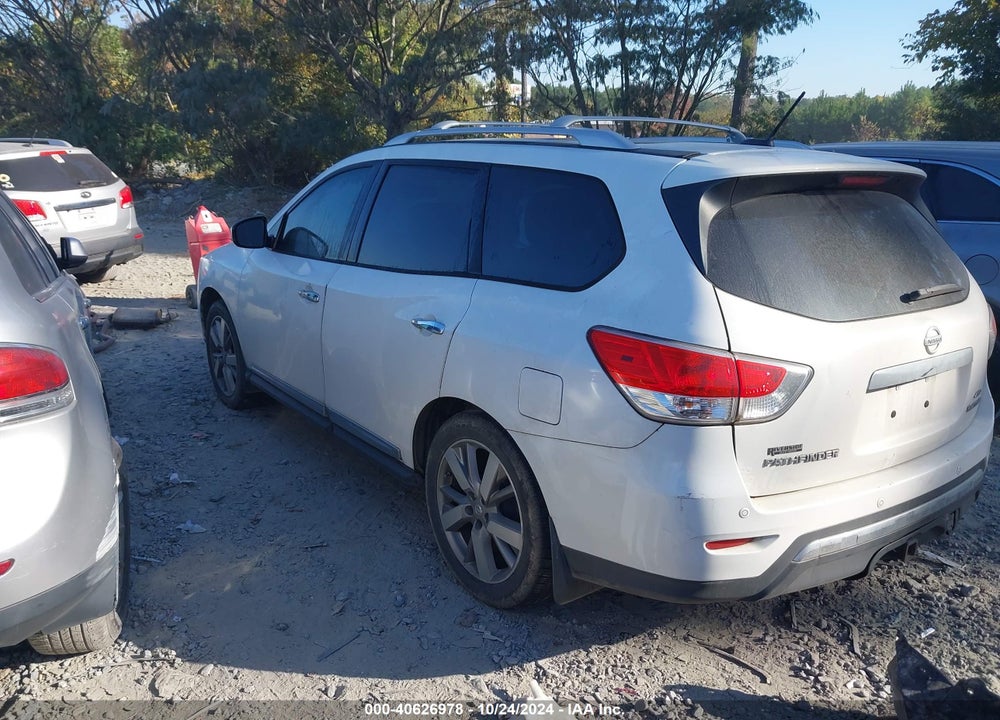 2013 NISSAN PATHFINDER PLATINUM VIN: 5N1AR2MM0DC688858