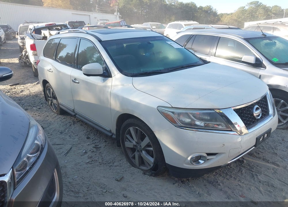 2013 NISSAN PATHFINDER PLATINUM VIN: 5N1AR2MM0DC688858