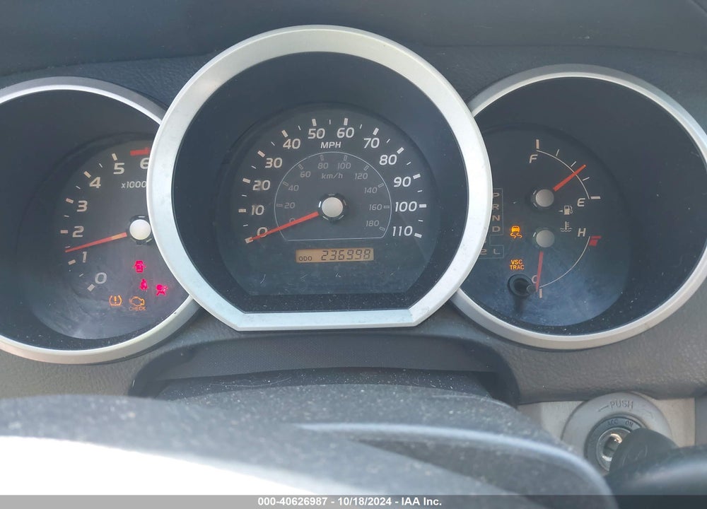 2007 TOYOTA 4RUNNER SR5 V6 VIN: JTEZU14R778077904