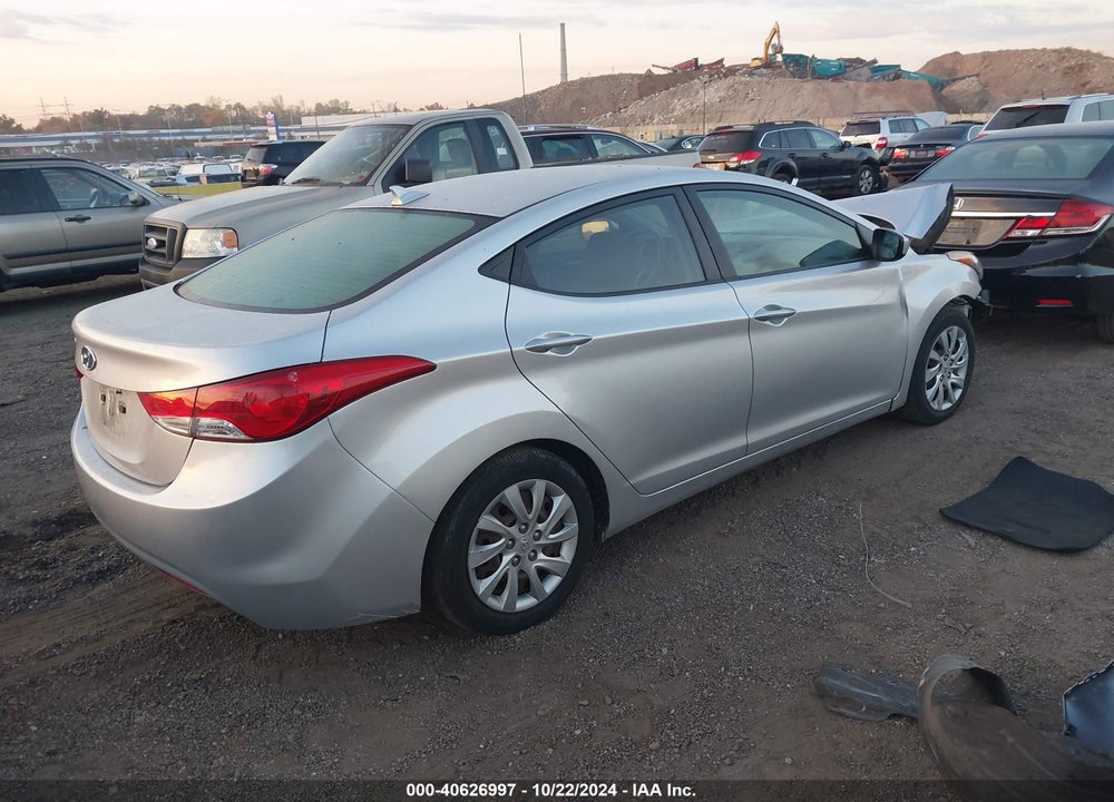2013 HYUNDAI ELANTRA GLS VIN: KMHDH4AE5DU600325