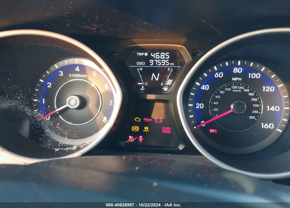 2013 HYUNDAI ELANTRA GLS VIN: KMHDH4AE5DU600325
