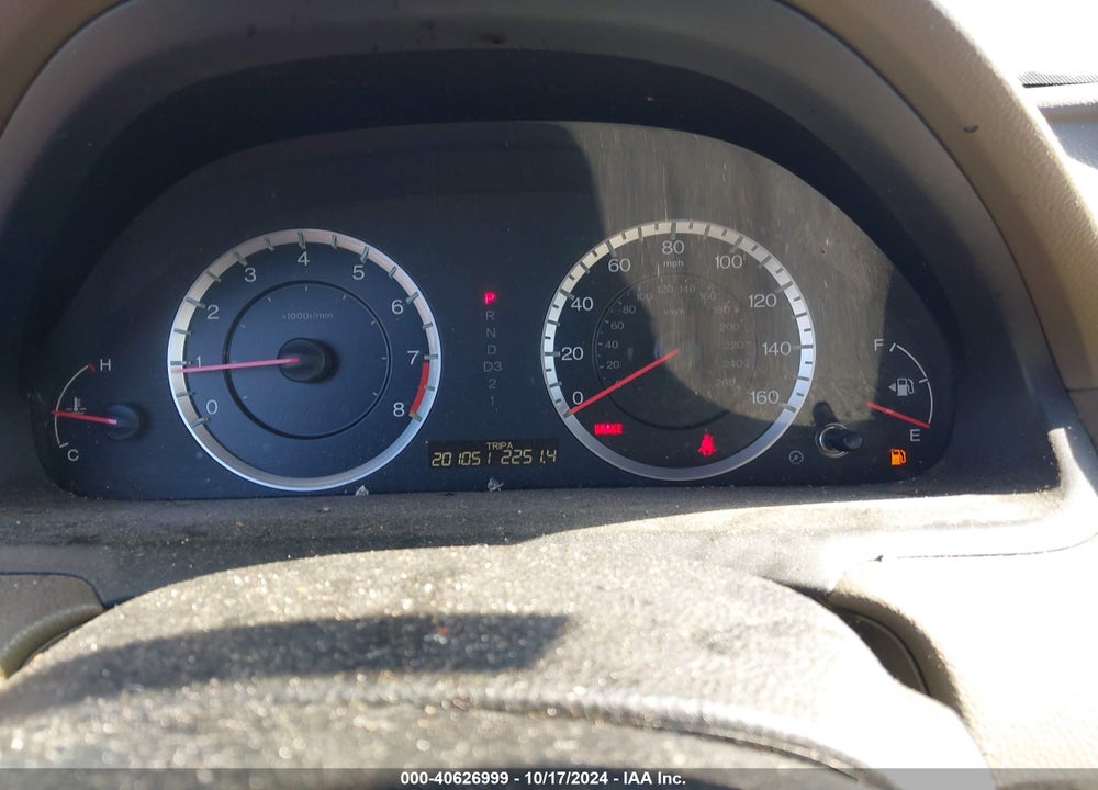 2010 HONDA ACCORD 2.4 EX VIN: 1HGCP2F77AA170796