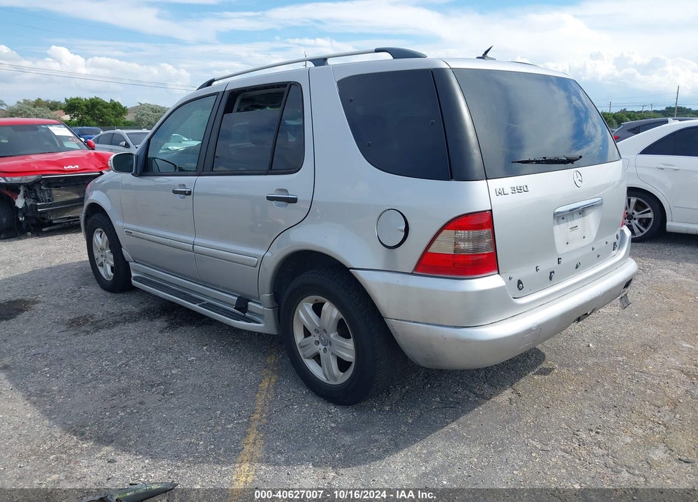 2005 MERCEDES-BENZ ML 350 4MATIC VIN: 4JGAB57E05A523352