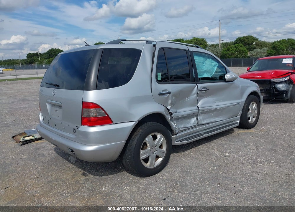 2005 MERCEDES-BENZ ML 350 4MATIC VIN: 4JGAB57E05A523352