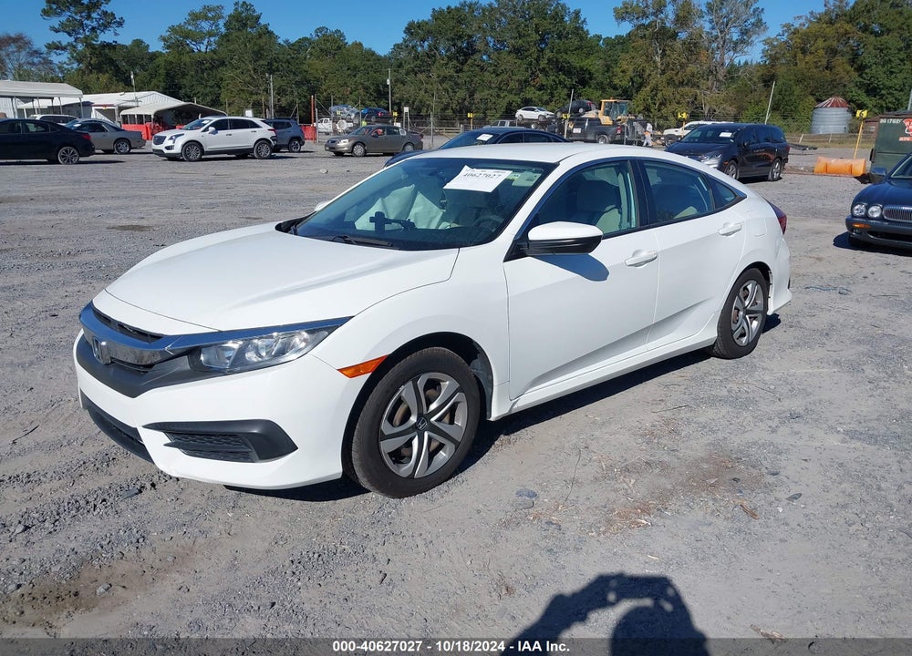 2018 HONDA CIVIC LX VIN: 19XFC2F51JE026406