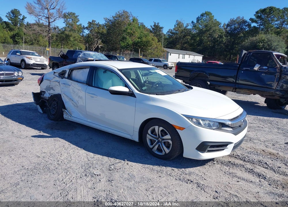 2018 HONDA CIVIC LX VIN: 19XFC2F51JE026406