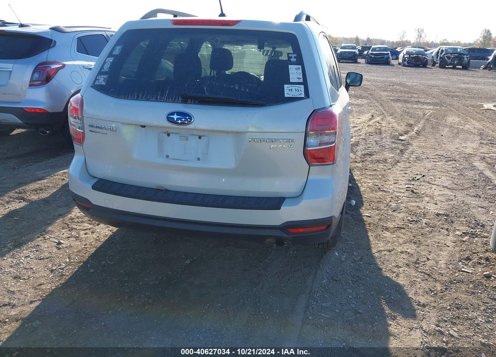 2015 SUBARU FORESTER 2.5I PREMIUM VIN: JF2SJADCXFH414625