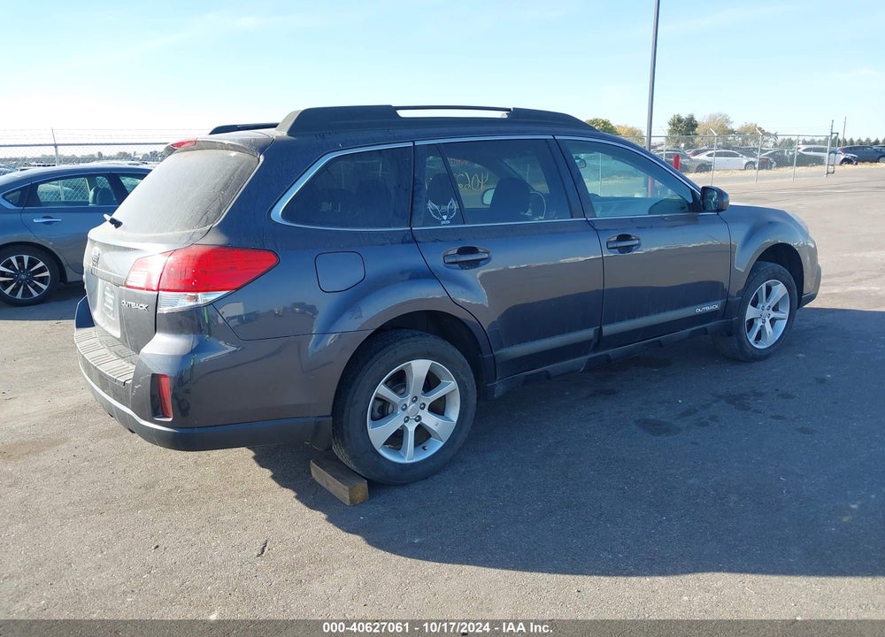2013 SUBARU OUTBACK 2.5I PREMIUM VIN: 4S4BRCCC8D3311987