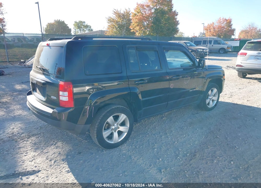 2014 JEEP PATRIOT LATITUDE VIN: 1C4NJRFB5ED670448