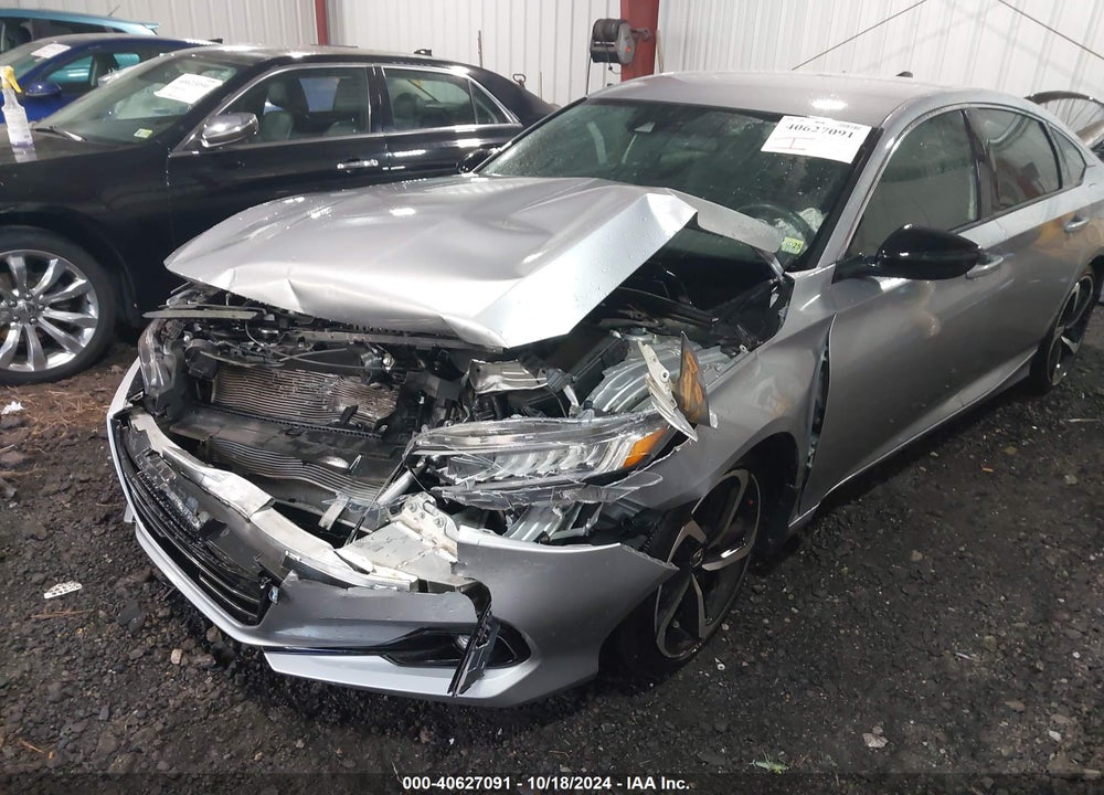 2021 HONDA ACCORD SPORT VIN: 1HGCV1F3XMA007805