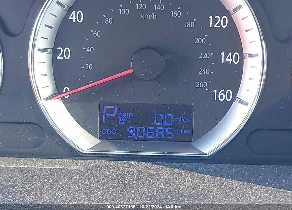 2010 HYUNDAI SONATA SE VIN: 5NPEU4ACXAH612270