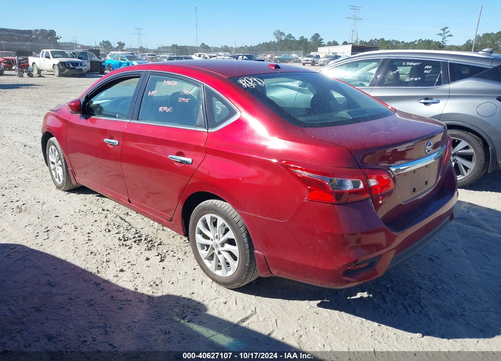 2018 NISSAN SENTRA SV VIN: 3N1AB7AP4JY341088