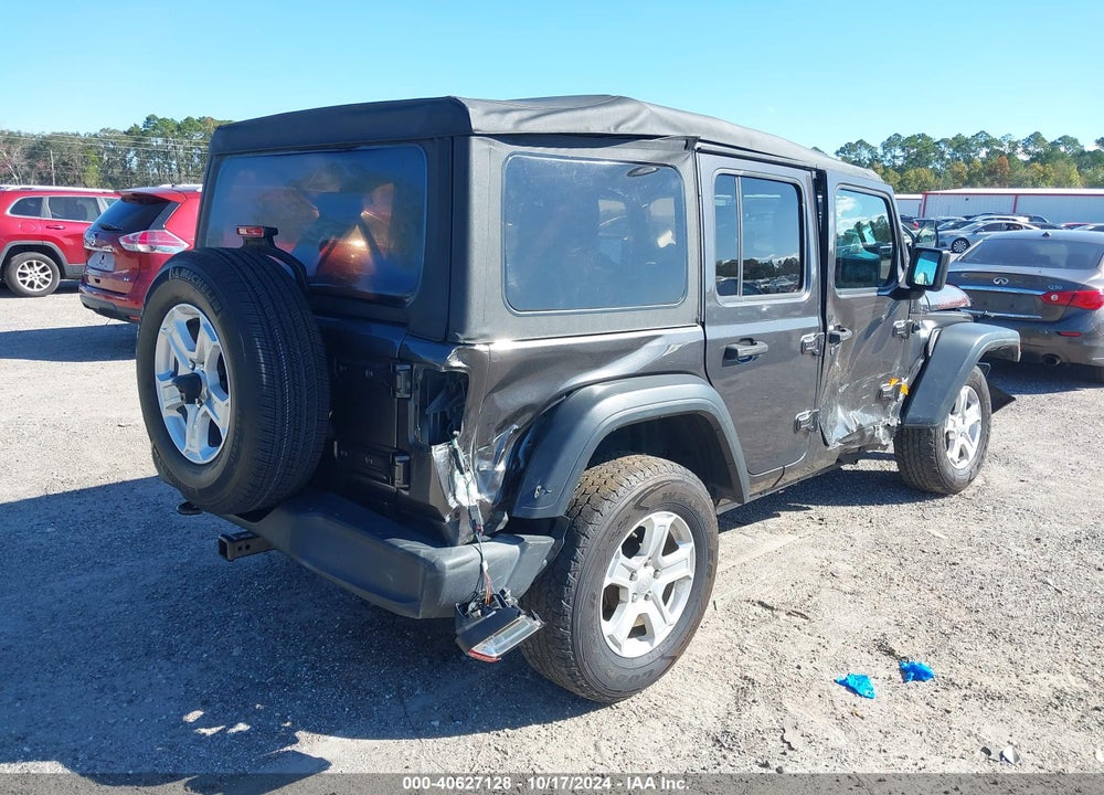 2019 JEEP WRANGLER UNLIMITED SPORT S 4X4 VIN: 1C4HJXDN8KW591936