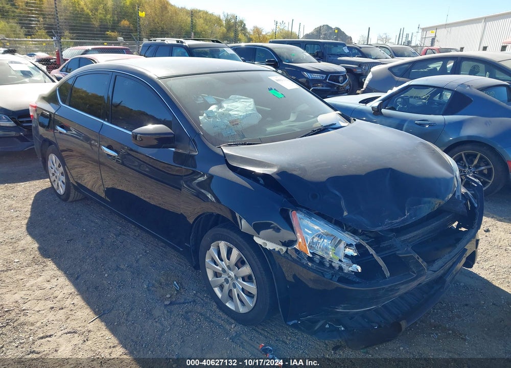 2015 NISSAN SENTRA S VIN: 3N1AB7AP5FY370252