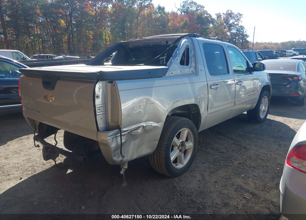 2007 CHEVROLET AVALANCHE 1500 LT VIN: 3GNEC12J57G298289