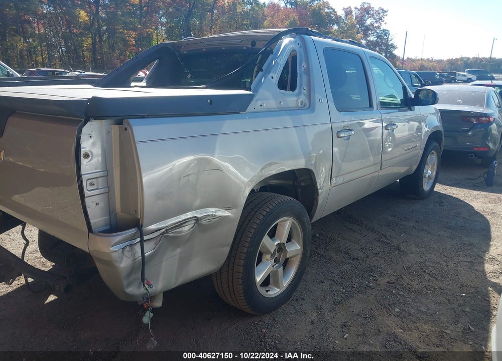 2007 CHEVROLET AVALANCHE 1500 LT VIN: 3GNEC12J57G298289