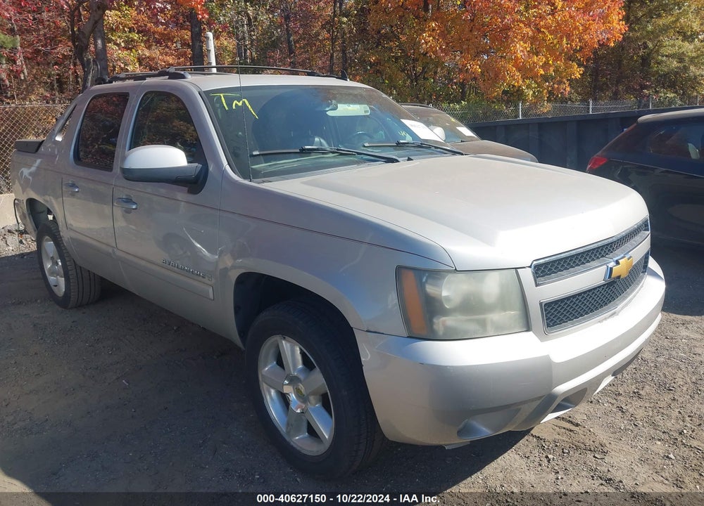 2007 CHEVROLET AVALANCHE 1500 LT VIN: 3GNEC12J57G298289