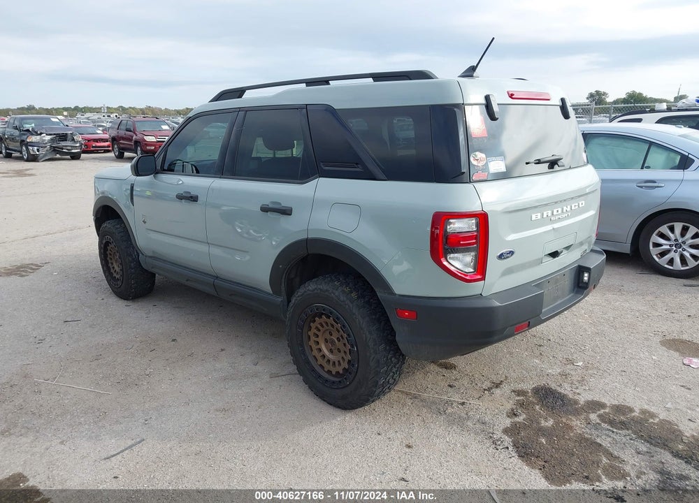 2022 FORD BRONCO SPORT BIG BEND VIN: 3FMCR9B67NRD76402