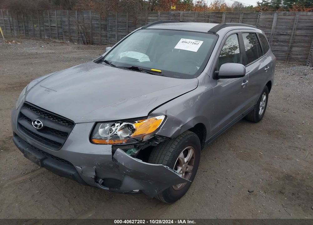 2008 HYUNDAI SANTA FE GLS VIN: 5NMSG13D68H228833