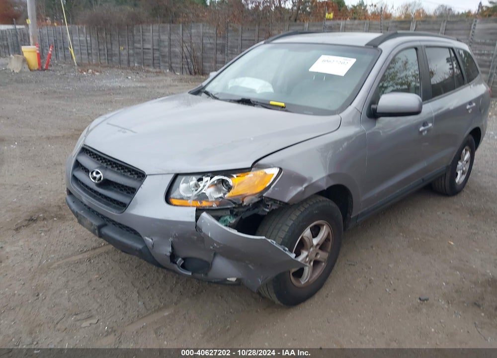 2008 HYUNDAI SANTA FE GLS VIN: 5NMSG13D68H228833