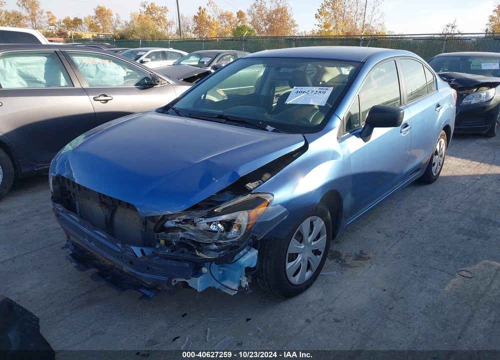 2015 SUBARU IMPREZA 2.0I VIN: JF1GJAA61FH006264