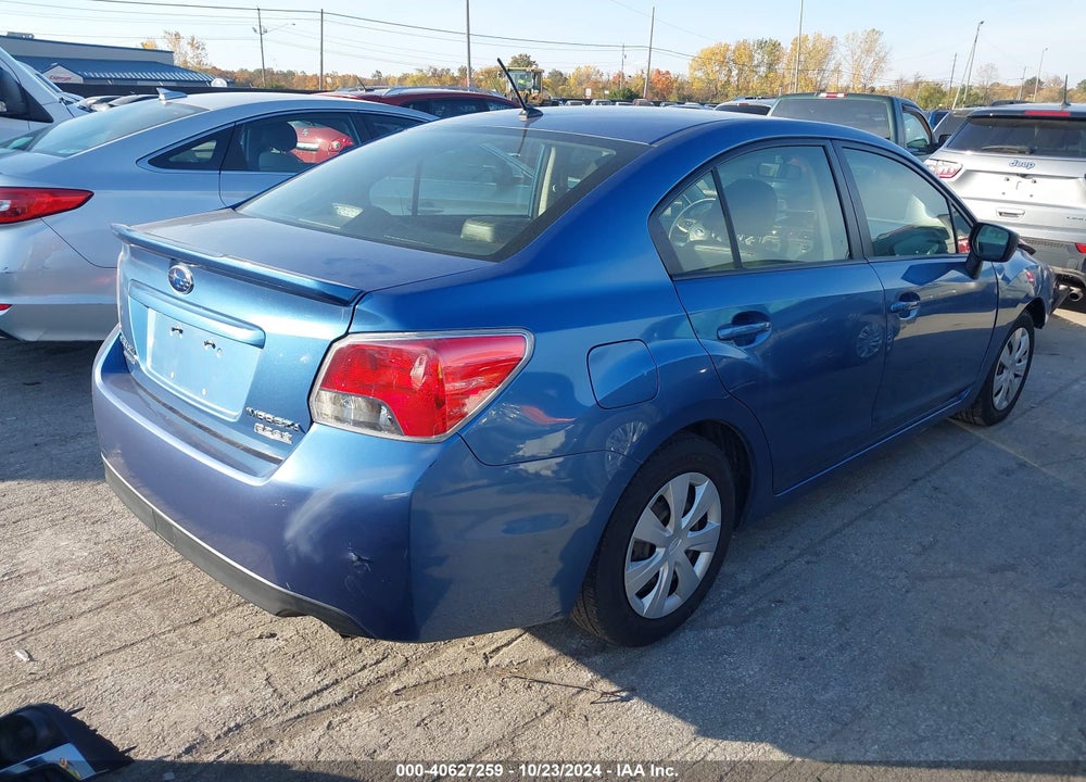 2015 SUBARU IMPREZA 2.0I VIN: JF1GJAA61FH006264