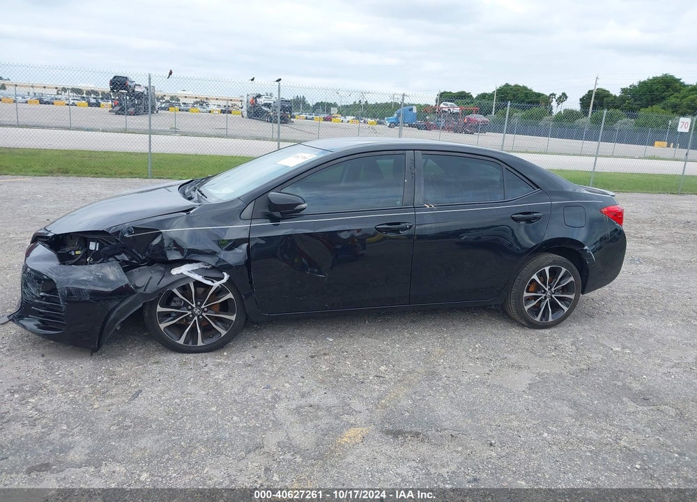 2017 TOYOTA COROLLA SE VIN: 2T1BURHE1HC804472
