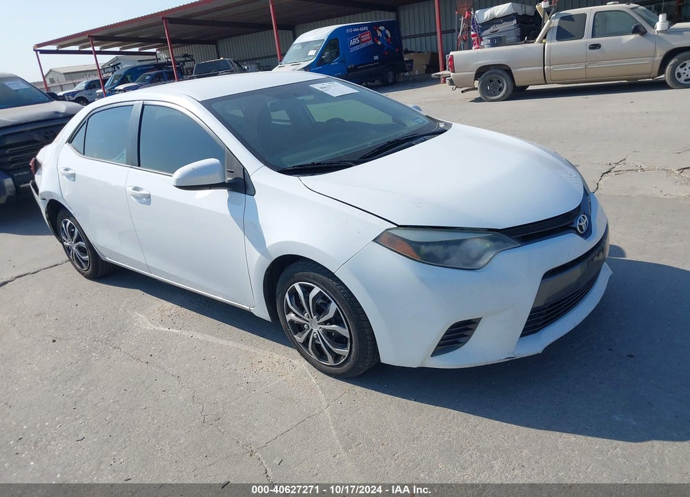 2015 TOYOTA COROLLA LE VIN: 2T1BURHE0FC334304