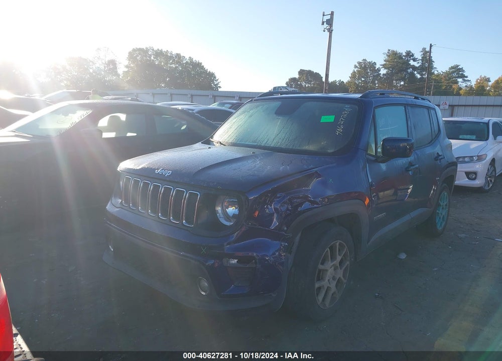 2019 JEEP RENEGADE LATITUDE FWD VIN: ZACNJABB6KPK83683