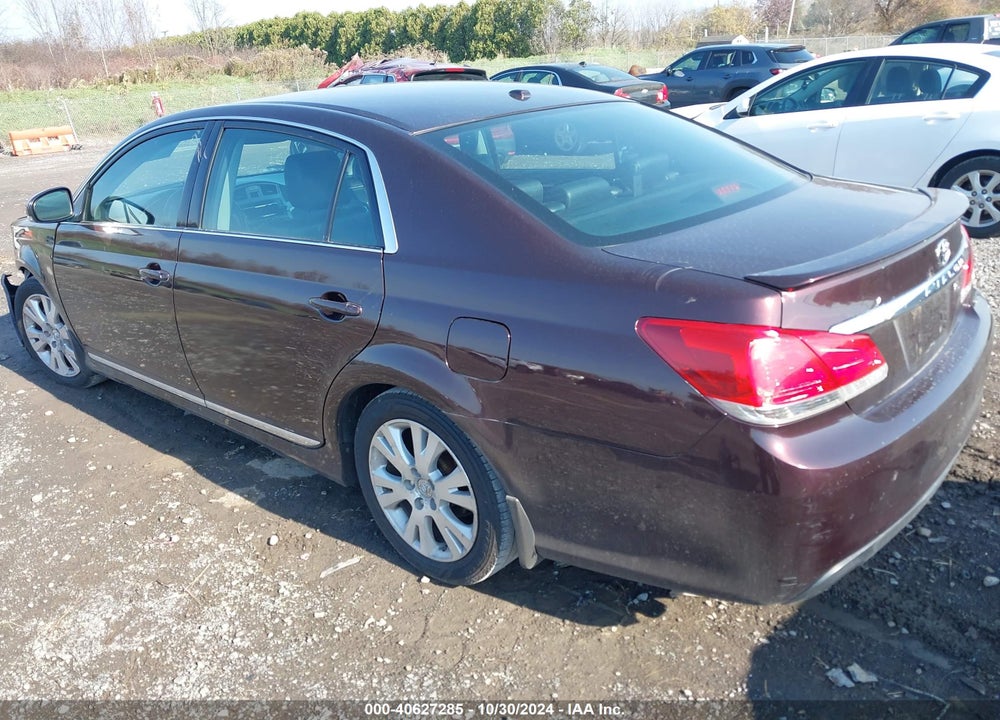 2011 TOYOTA AVALON VIN: 4T1BK3DBXBU378429