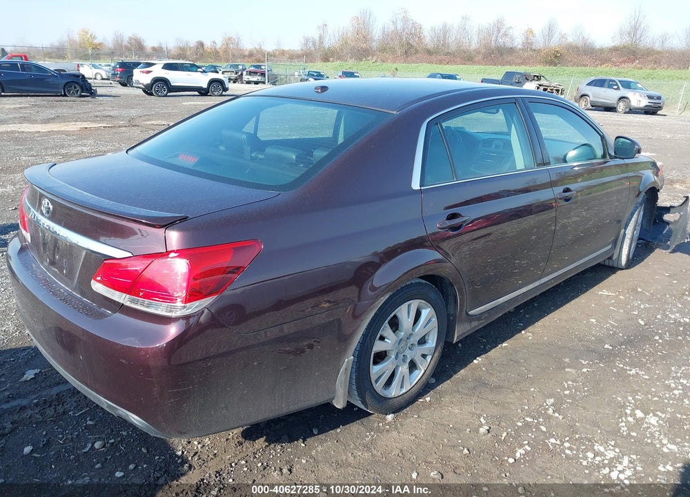 2011 TOYOTA AVALON VIN: 4T1BK3DBXBU378429