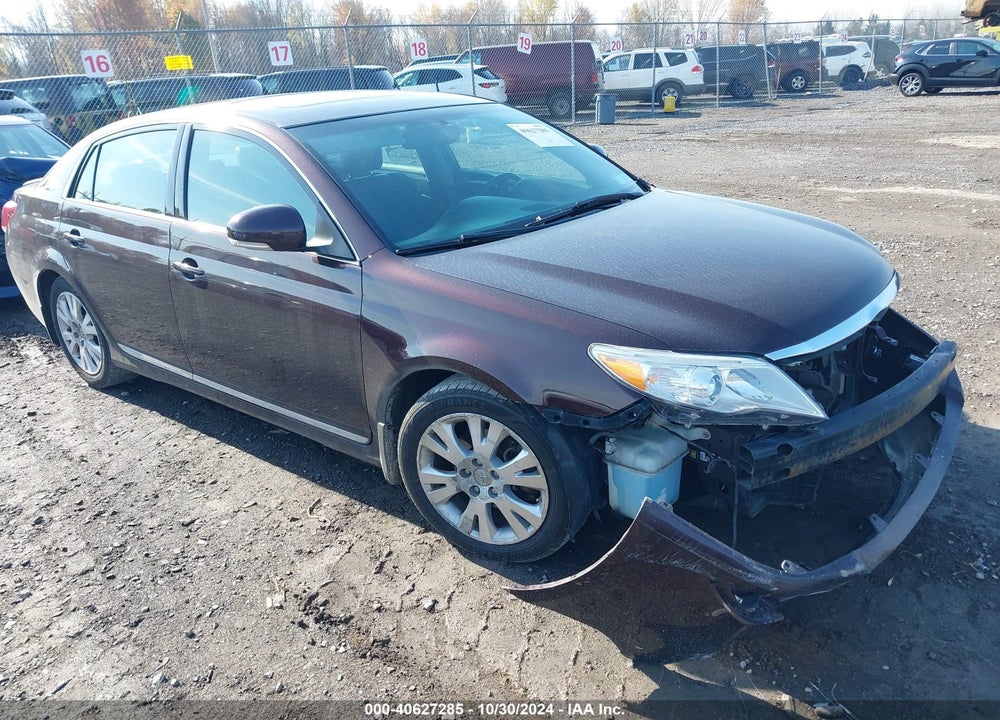 2011 TOYOTA AVALON VIN: 4T1BK3DBXBU378429