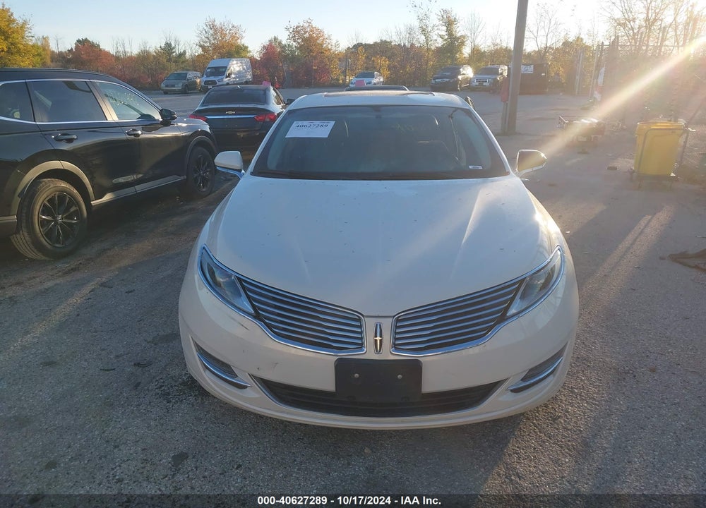 2013 LINCOLN MKZ VIN: 3LN6L2J99DR802025