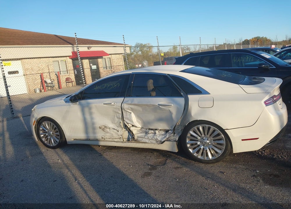 2013 LINCOLN MKZ VIN: 3LN6L2J99DR802025