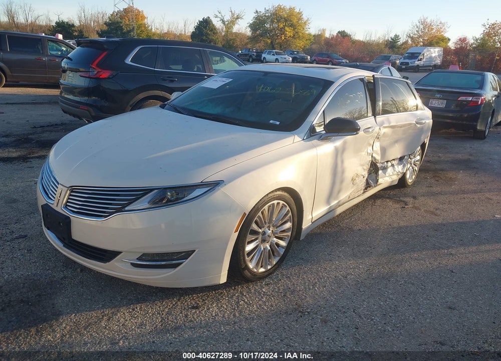 2013 LINCOLN MKZ VIN: 3LN6L2J99DR802025