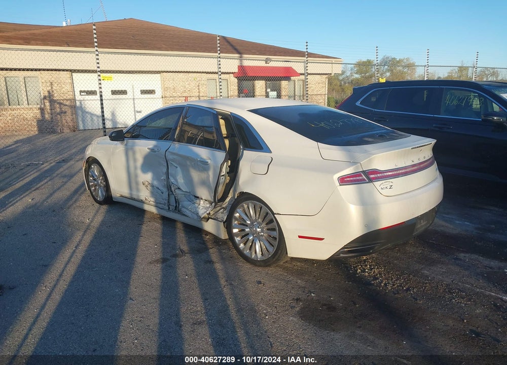 2013 LINCOLN MKZ VIN: 3LN6L2J99DR802025