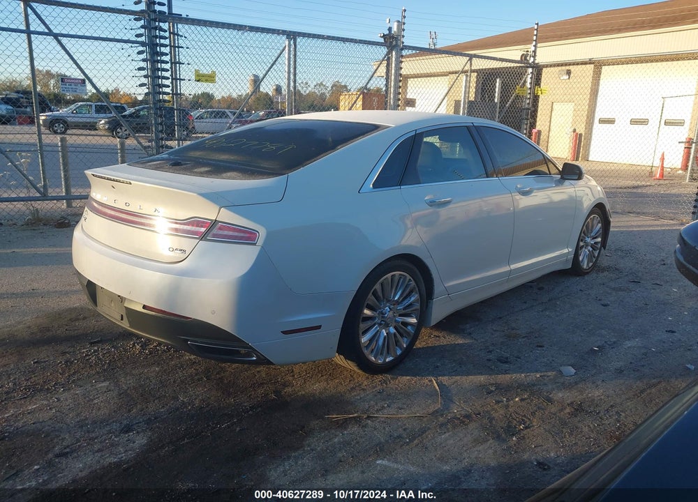 2013 LINCOLN MKZ VIN: 3LN6L2J99DR802025