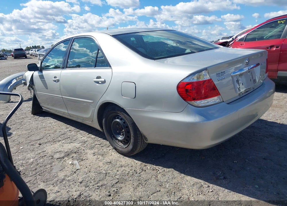 2005 TOYOTA CAMRY LE VIN: 4T1BE32K65U402899