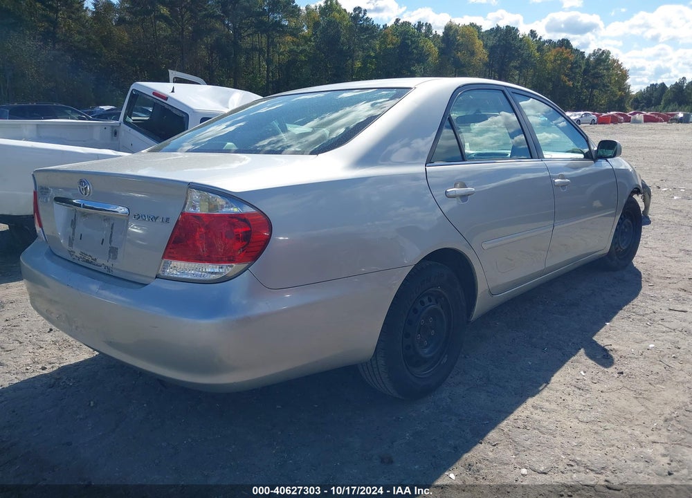 2005 TOYOTA CAMRY LE VIN: 4T1BE32K65U402899