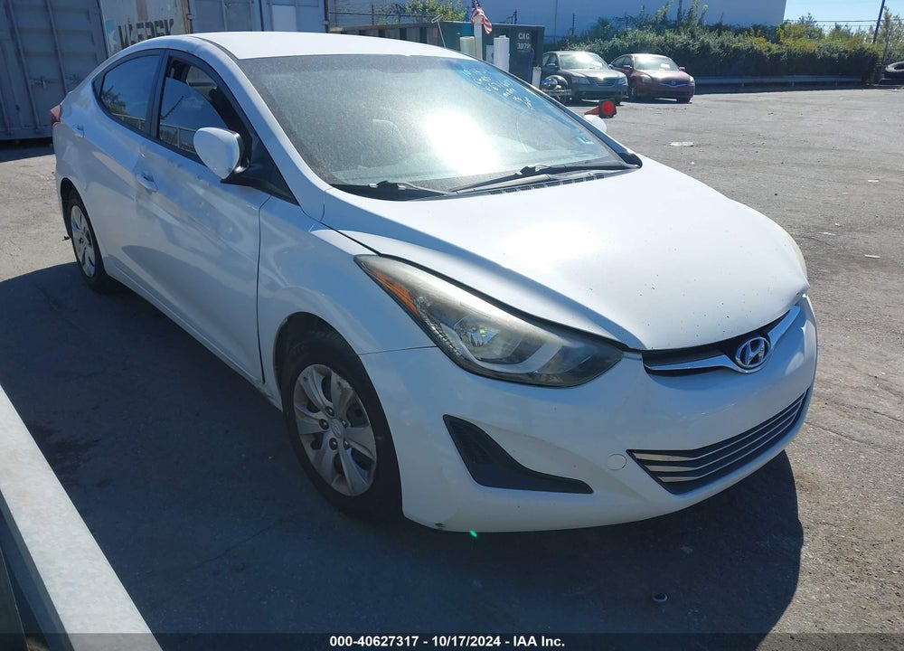 2016 HYUNDAI ELANTRA SE VIN: 5NPDH4AE3GH671607
