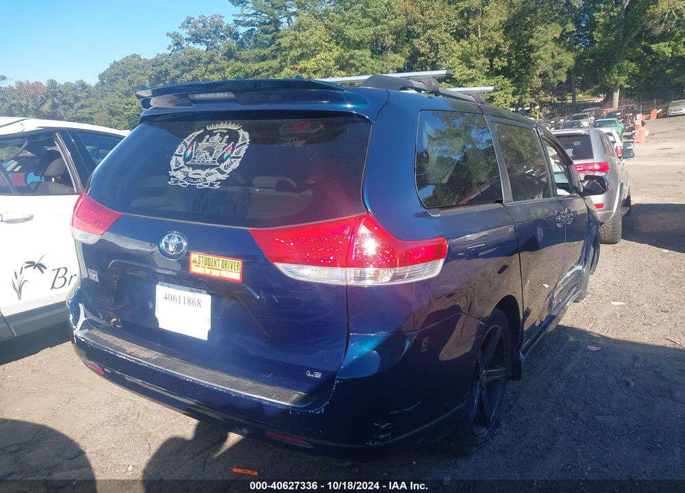 2011 TOYOTA SIENNA LE V6 VIN: 5TDKK3DC5BS033066