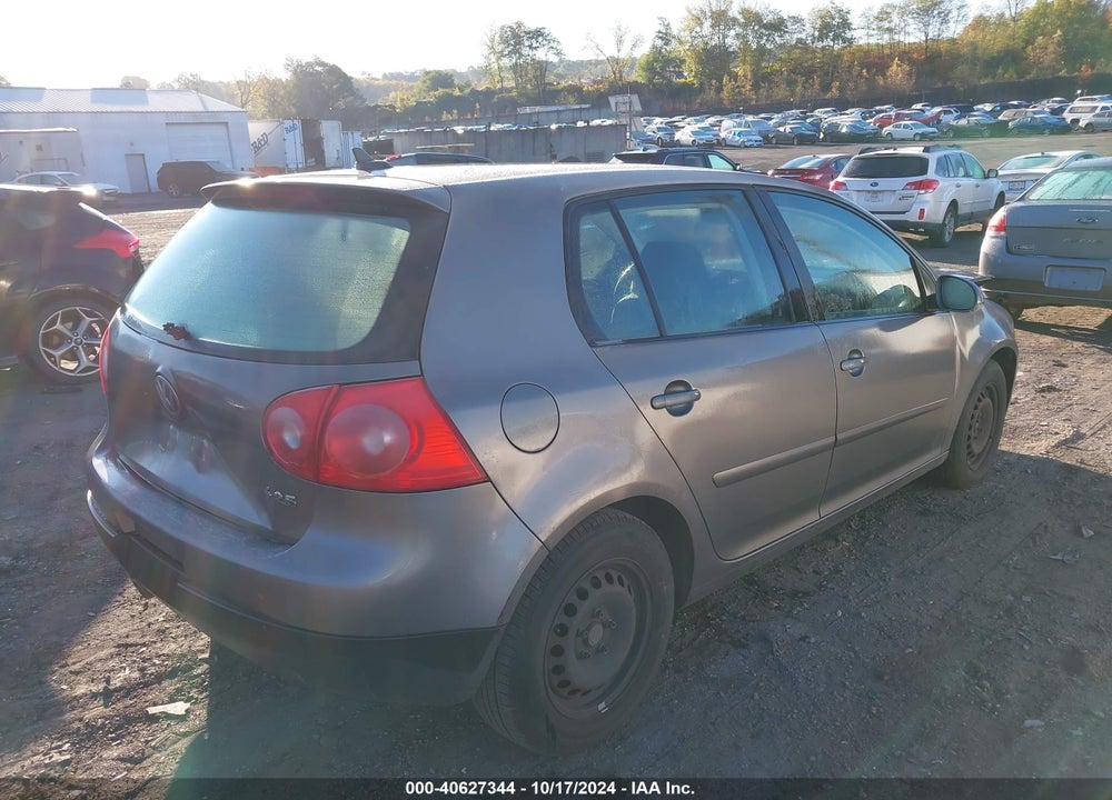 2007 VOLKSWAGEN RABBIT 4-DOOR VIN: WVWDR71K37W048101