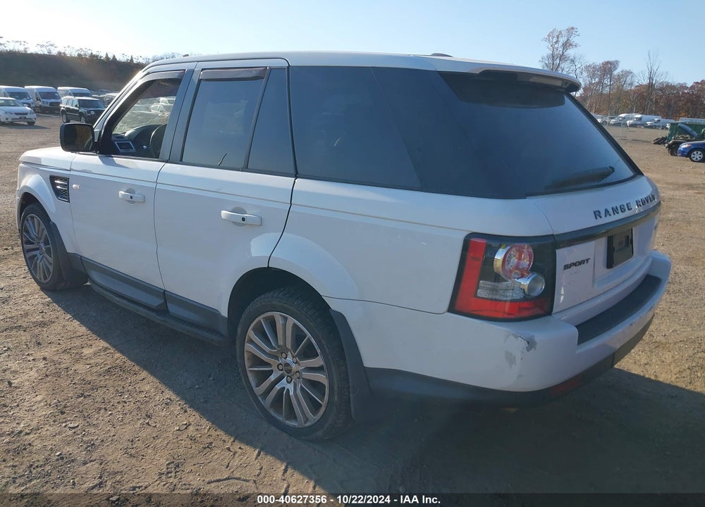 2012 LAND ROVER RANGE ROVER SPORT HSE VIN: SALSK2D47CA753947