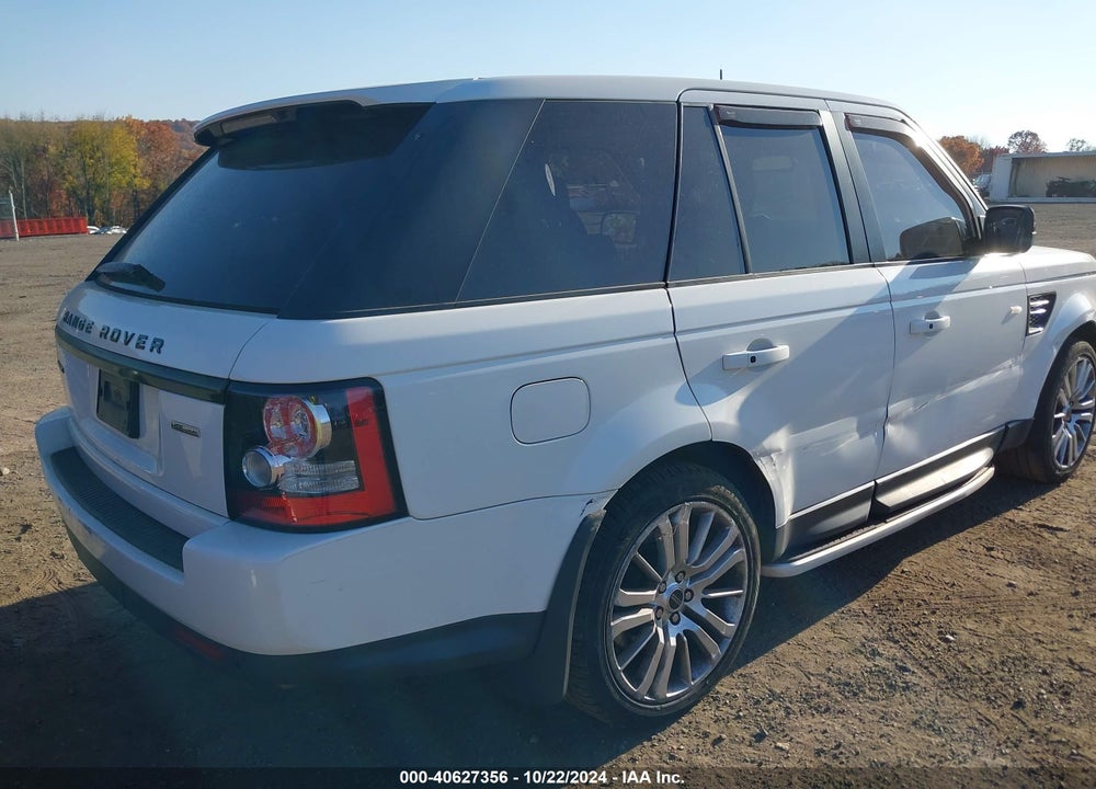 2012 LAND ROVER RANGE ROVER SPORT HSE VIN: SALSK2D47CA753947