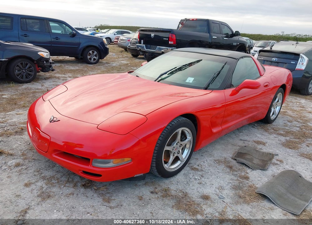 2001 CHEVROLET CORVETTE VIN: 1G1YY22G515103929