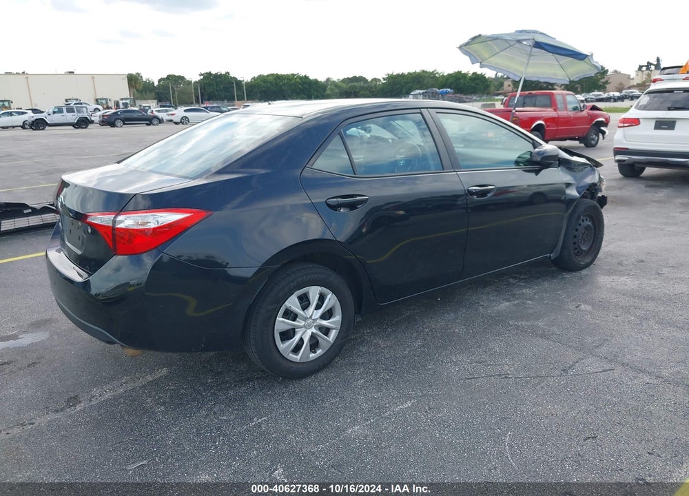 2016 TOYOTA COROLLA L VIN: 5YFBURHEXGP428112