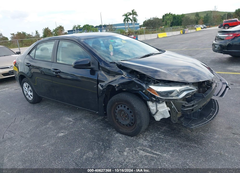 2016 TOYOTA COROLLA L VIN: 5YFBURHEXGP428112
