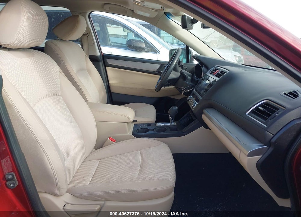 2017 SUBARU OUTBACK 2.5I PREMIUM VIN: 4S4BSAHC5H3276221
