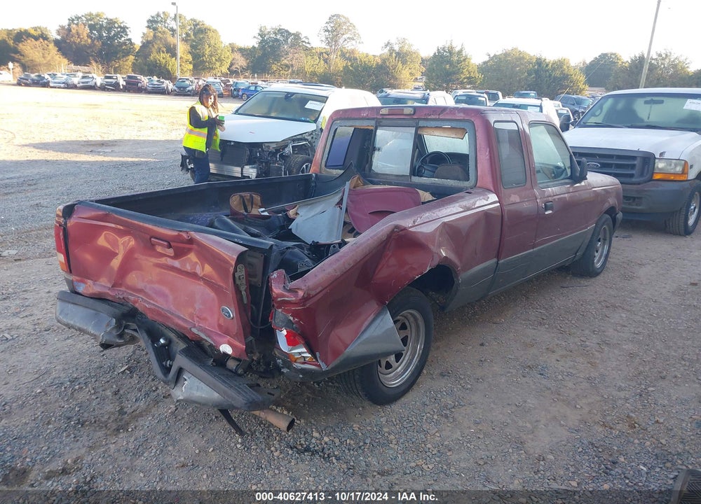 1995 FORD RANGER SUPER CAB VIN: 1FTCR14A3STA29988